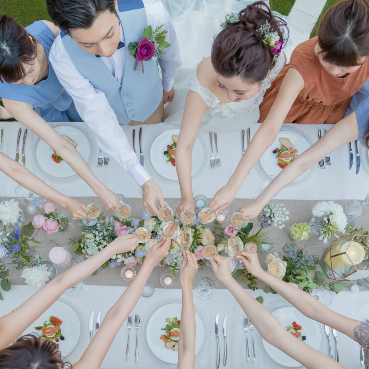 【少人数の家族婚*2~29名】挙式orフォトW+少人数会食