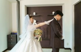 結婚式前の特別な時間