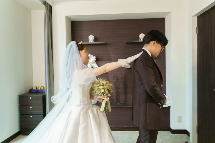 結婚式前の特別な時間